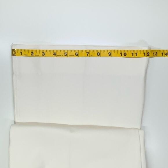 NWOT | Derek Lam 10 Crosby | Robertson Flare Trousers | White/Gold | Size 18 - Picture 15 of 16